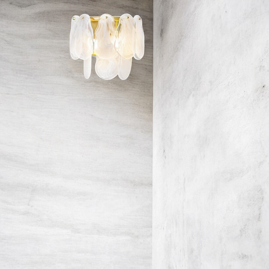 Moderne Glas-Cloud-Wandleuchte für weiches, stilvolles und energieeffizientes Licht