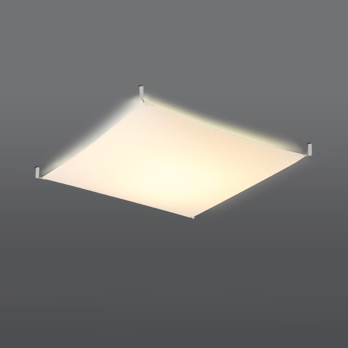 Lightinup - SRL - LUNA 4 Deckenleuchte, weiß, 140 x 140 cm