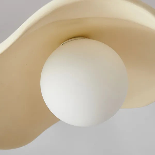 Wabi - Sabi Pendelleuchte für Esszimmer, Lotusblatt-Design,