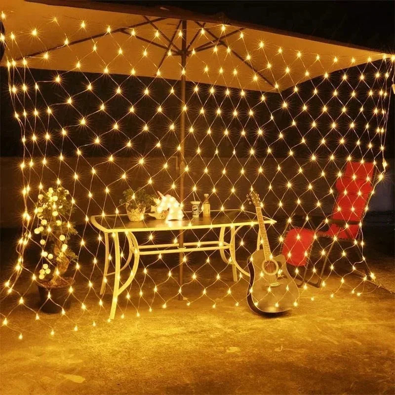 LumiGrid - Netz LED Lichterkette mit 8 Modi