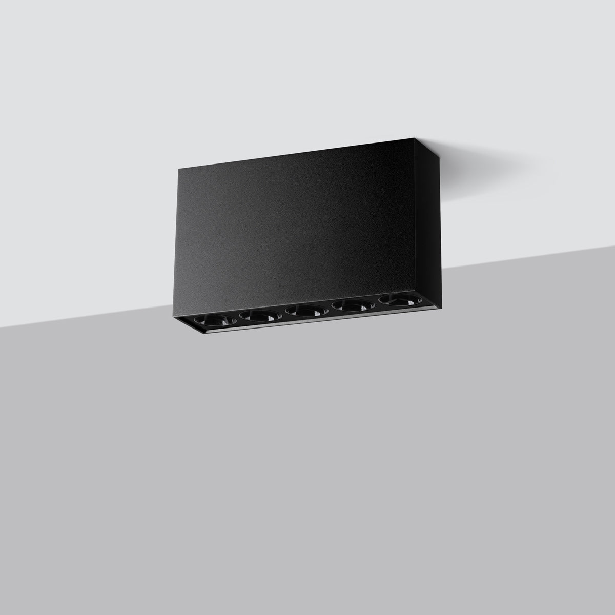 Aurela - LED-Deckenleuchte, schwarz, 1168 lm