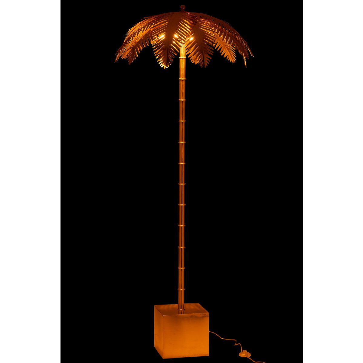 Torrus - Stehleuchte mit Kokosnussblatt-Design aus
