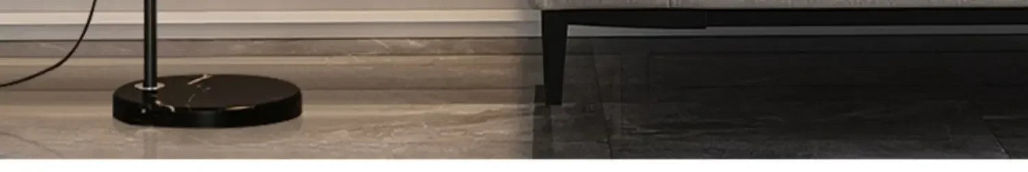 Columna - Bogenstehleuchte mit Marmorsockel