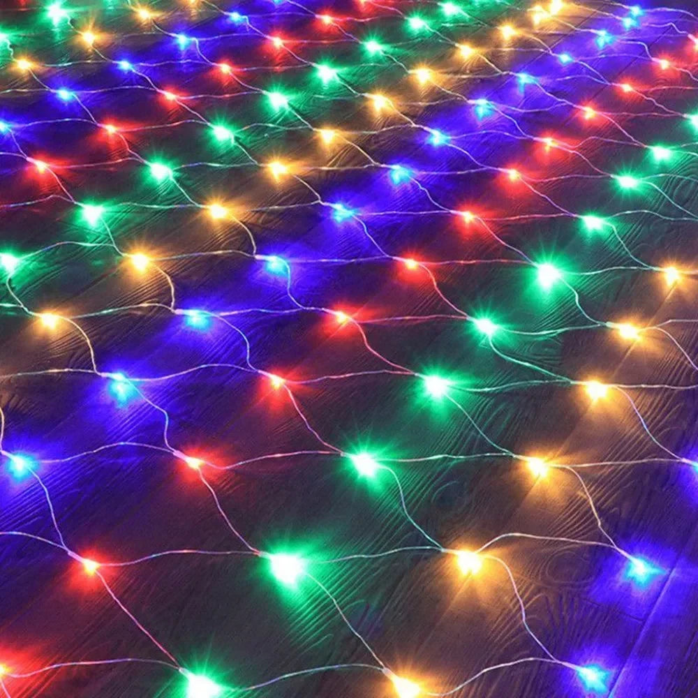 LumiGrid - Netz LED Lichterkette mit 8 Modi