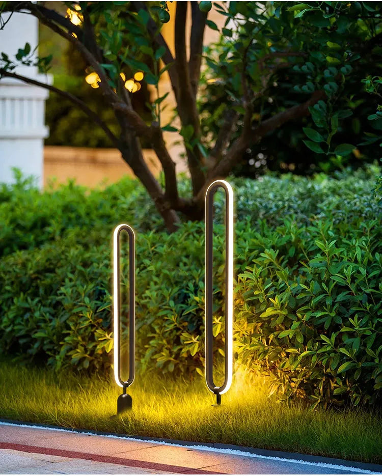 Pathlux - Runde LED-Gartenleuchte IP65 aus Edelstahl
