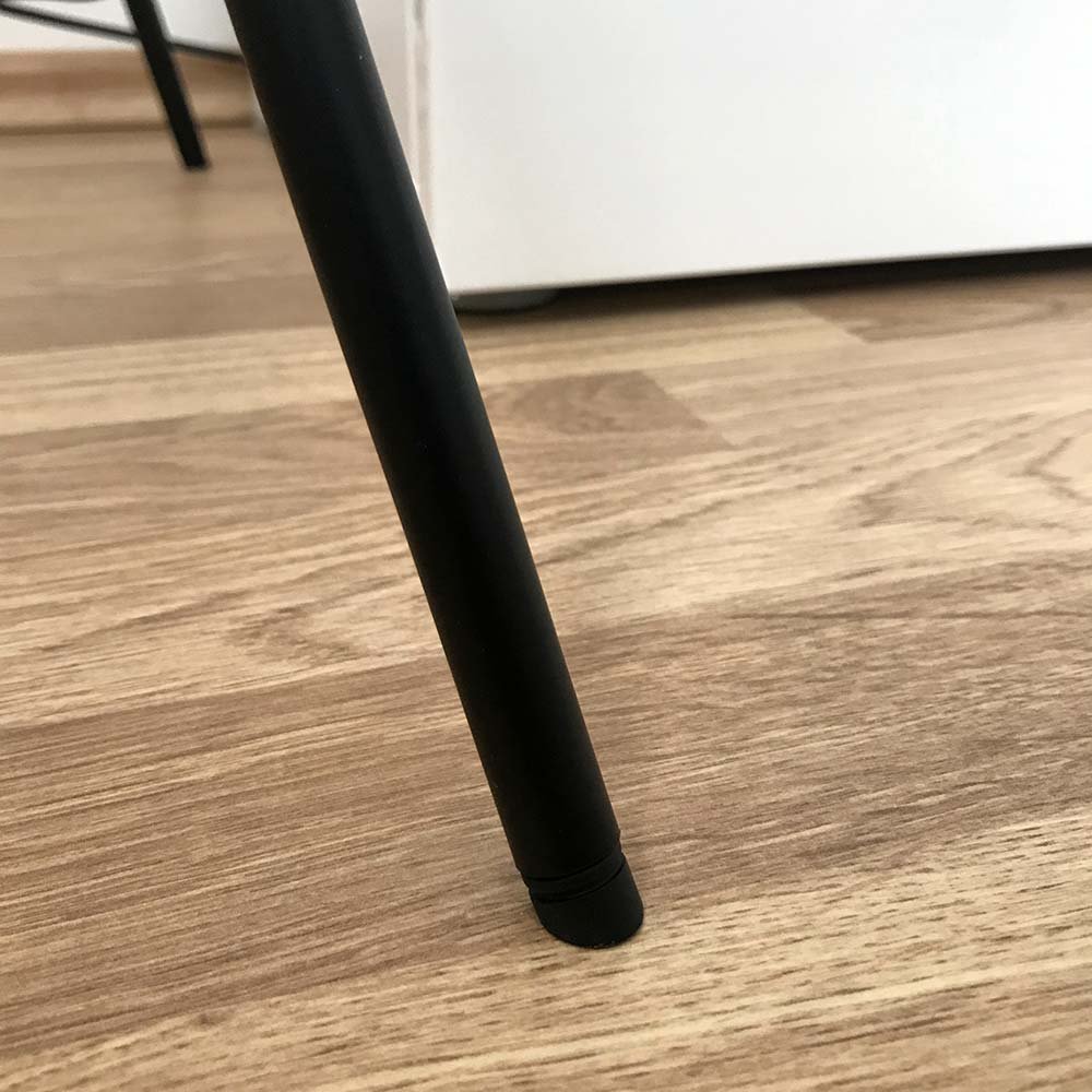 Skapetze - Stehleuchte mit 40 cm großem, rauchfarbenem