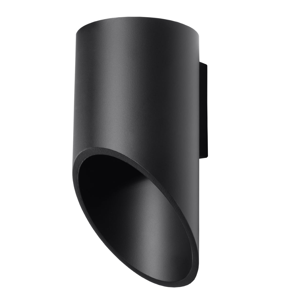 PENNE - 20 Wandleuchte, schwarz, aus Aluminium