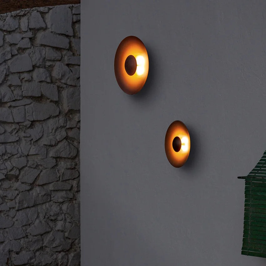 Lumera - Runde LED-Wandleuchte im skandinavischen Design