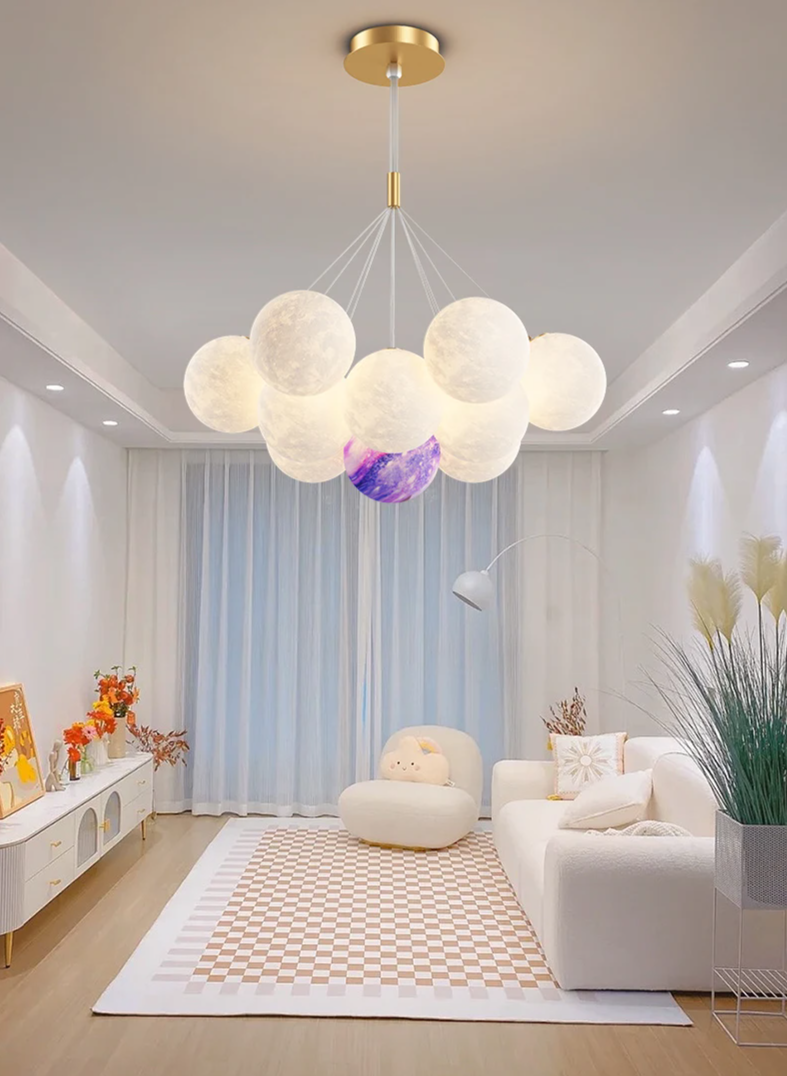 DreamGlow - Hängeleuchte Kinderzimmer 3D-Druck Design aus