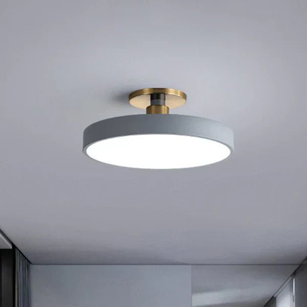 Plafona - Runde LED-Aufbauleuchte im skandinavischen Stil
