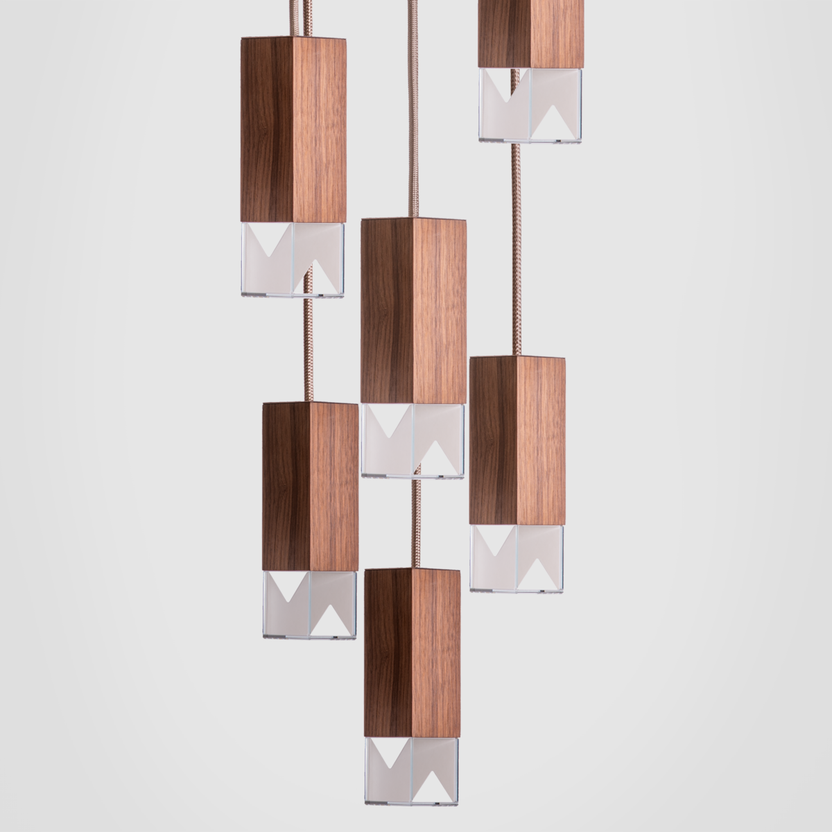 FORMAMINIMA - Lampe/Kronleuchter aus Holz