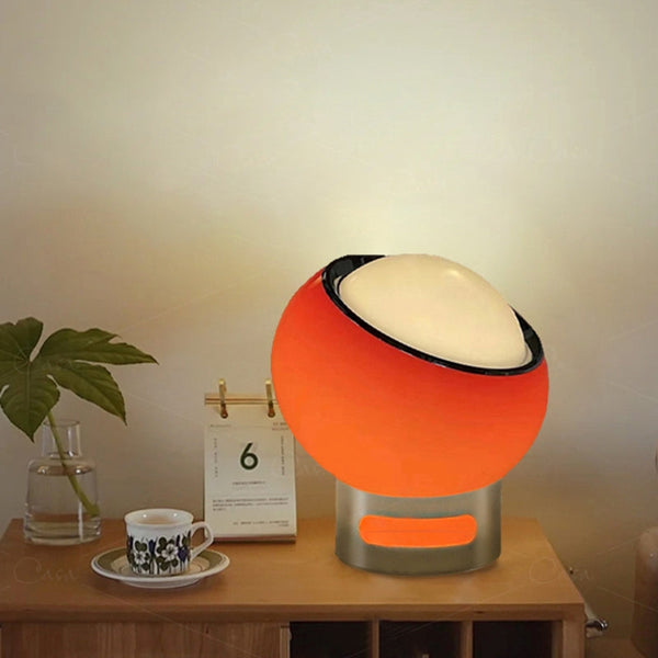 Tabora - Bauhaus Tischlampe Opalglas