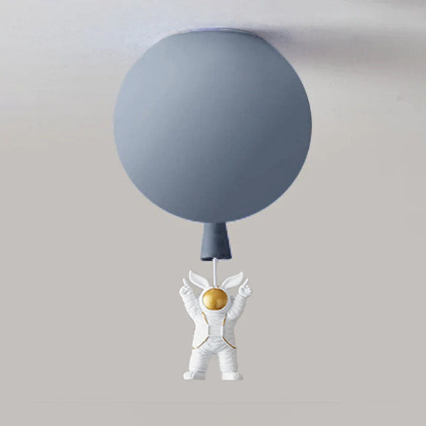 Mond - LED-Deckenleuchte Mond & Astronaut aus Acryl