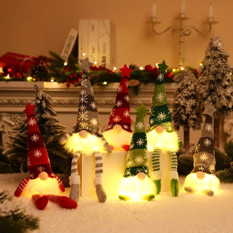 Artix - LED-Weihnachtselfe ohne Gesicht