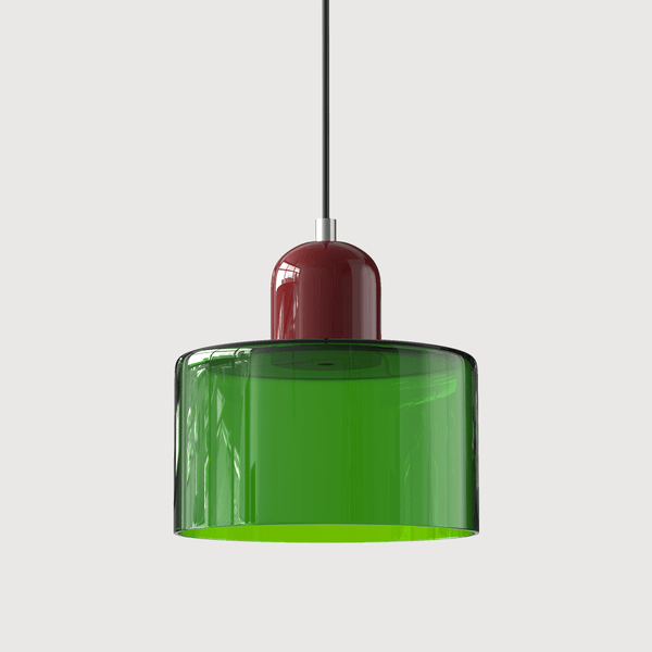 Vortex - Bauhaus-Glaspendelleuchte