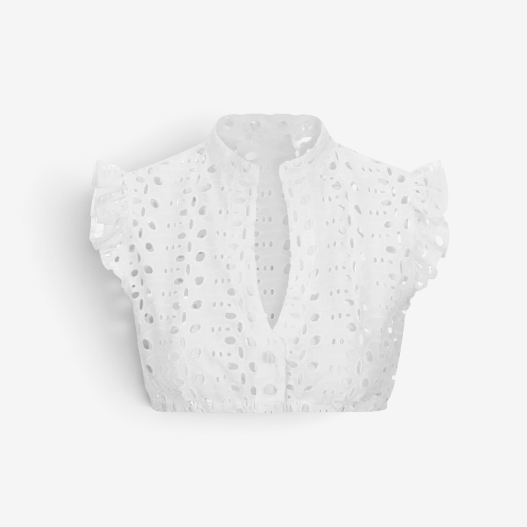 Elegante Dirndlbluse für Damen mit Knöpfen