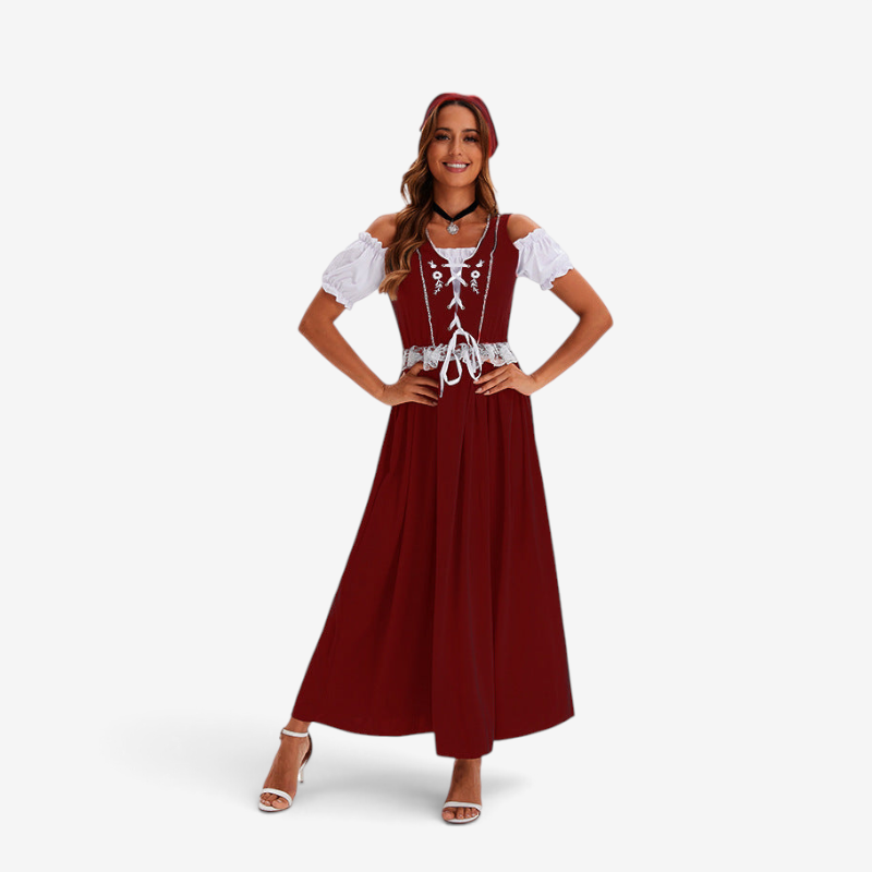 Elegantes Dirndl-Kleid für Damen mit Schnürung