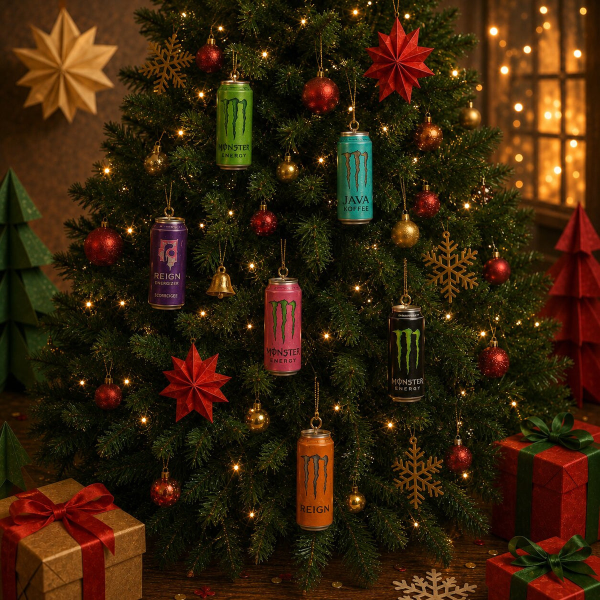 Boostember - Adventskalender mit Energy Drink Motiven