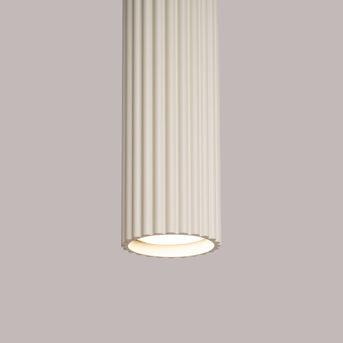 GU10 - Beige GU10 Pendelleuchte, einflammig