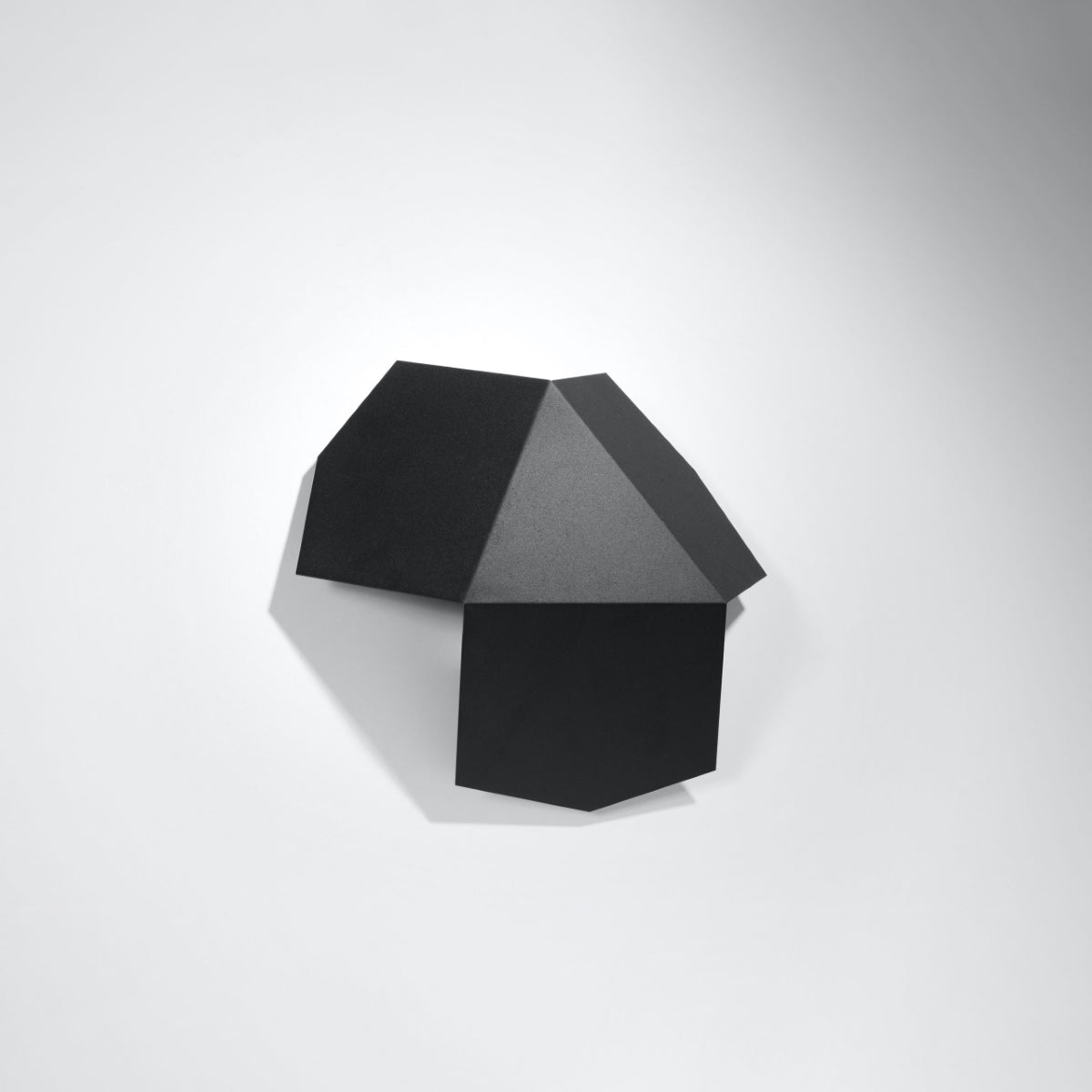 TRE - Wandleuchte, schwarz, 30 x 30 cm