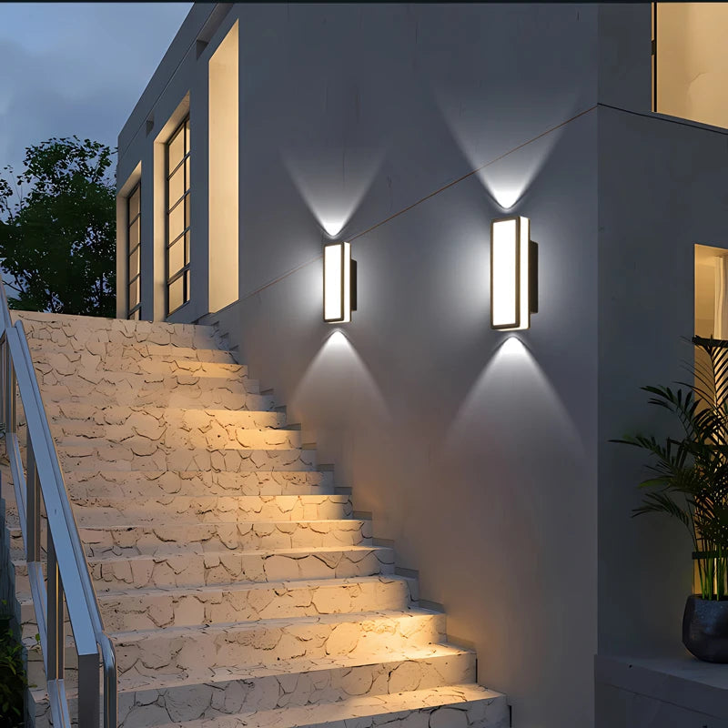 Terraza - IP65 LED-Wandleuchte 7W/10W aus Aluminium