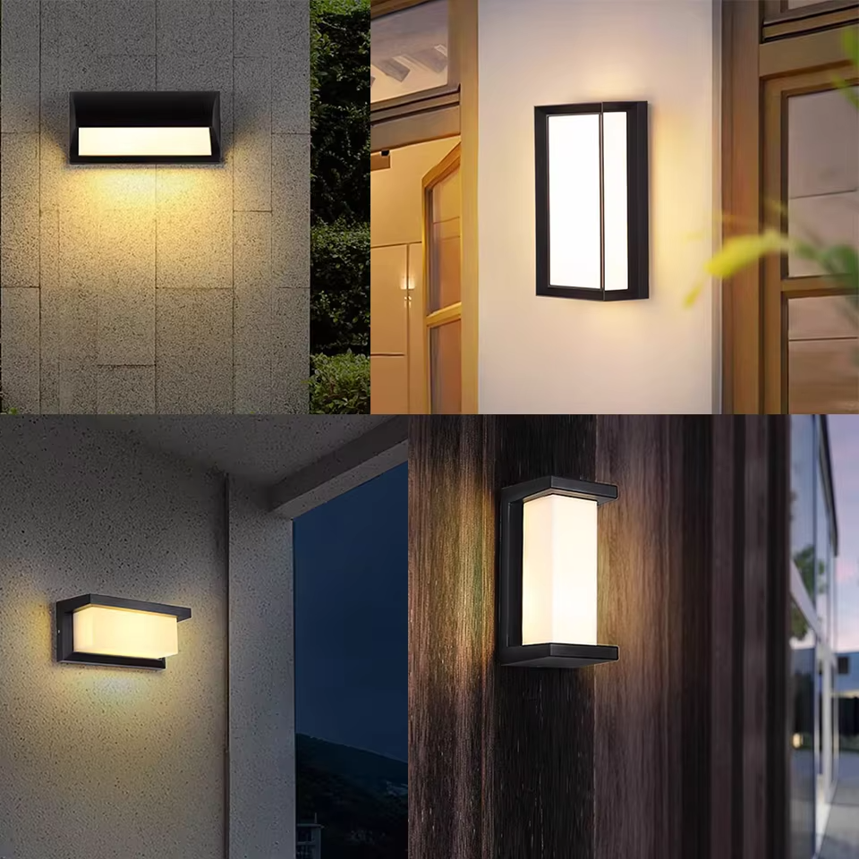 SENSOLUX - LED-Wandleuchte mit Radarsensor IP65
