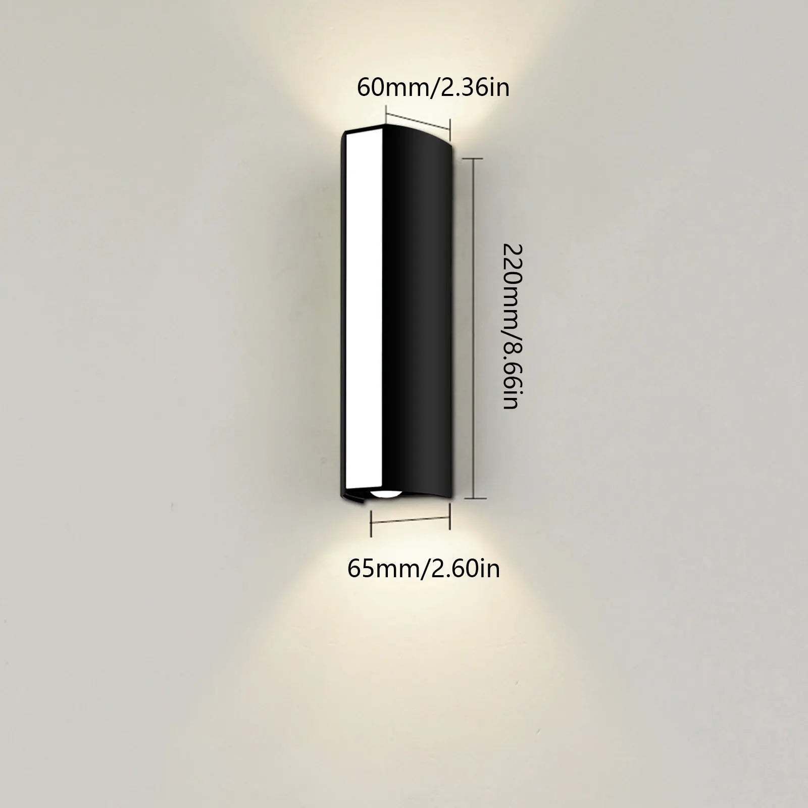Rustica - LED-Wandleuchte 10 W, Schutzart IP66