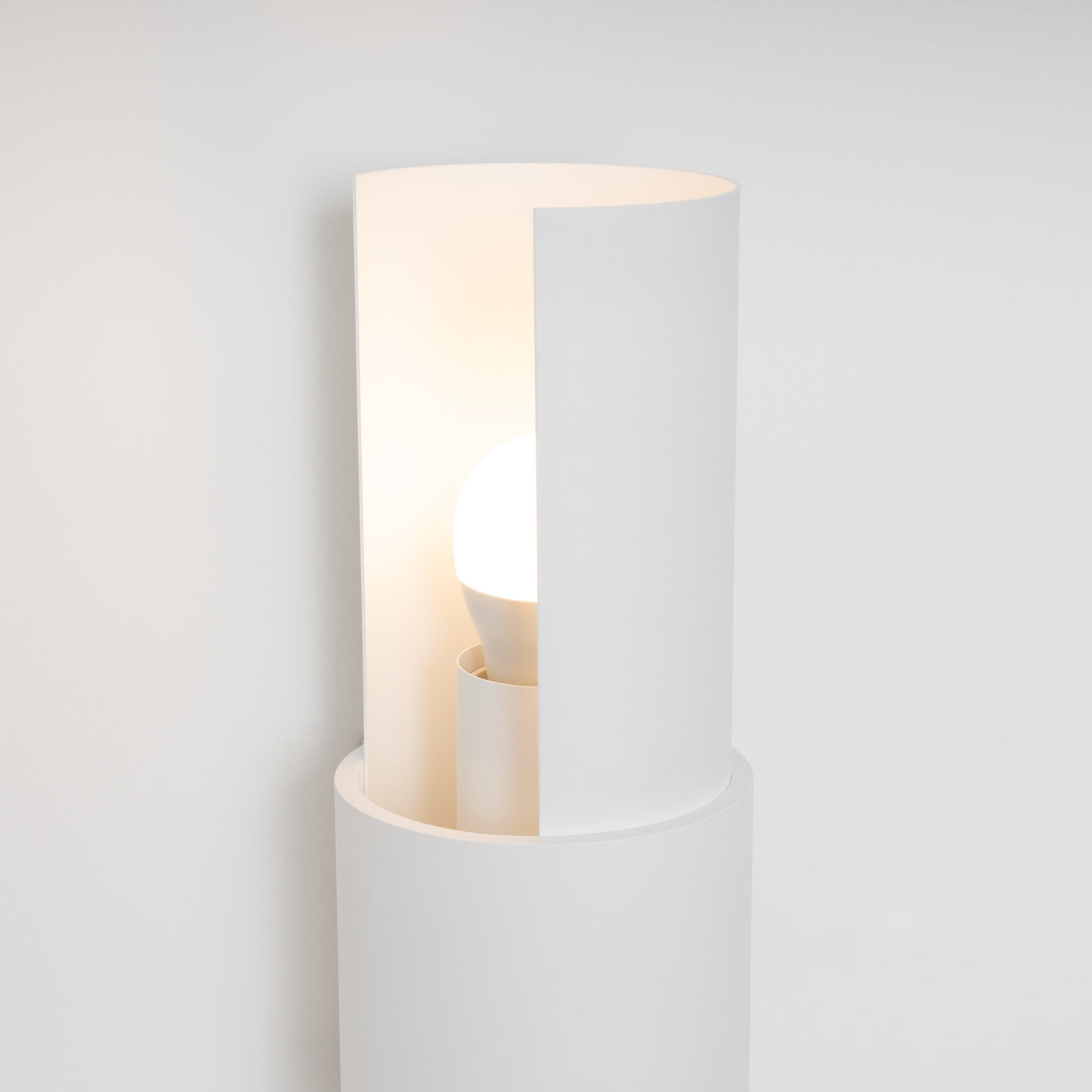 Murio - Wandleuchte, 2-flammig, weiß, E27-Fassung