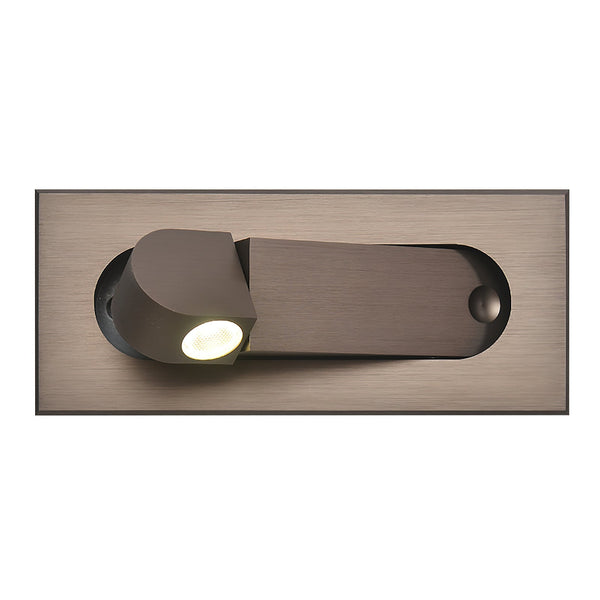 Luzana - LED-Nachttischlampe mit verstellbarem Kopf
