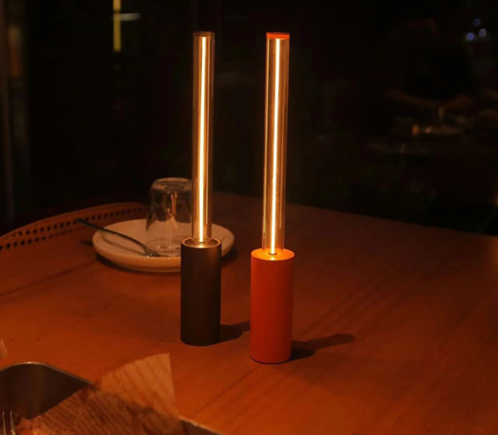 Noctua - LED-Nachttischlampe mit Atemlicht und
