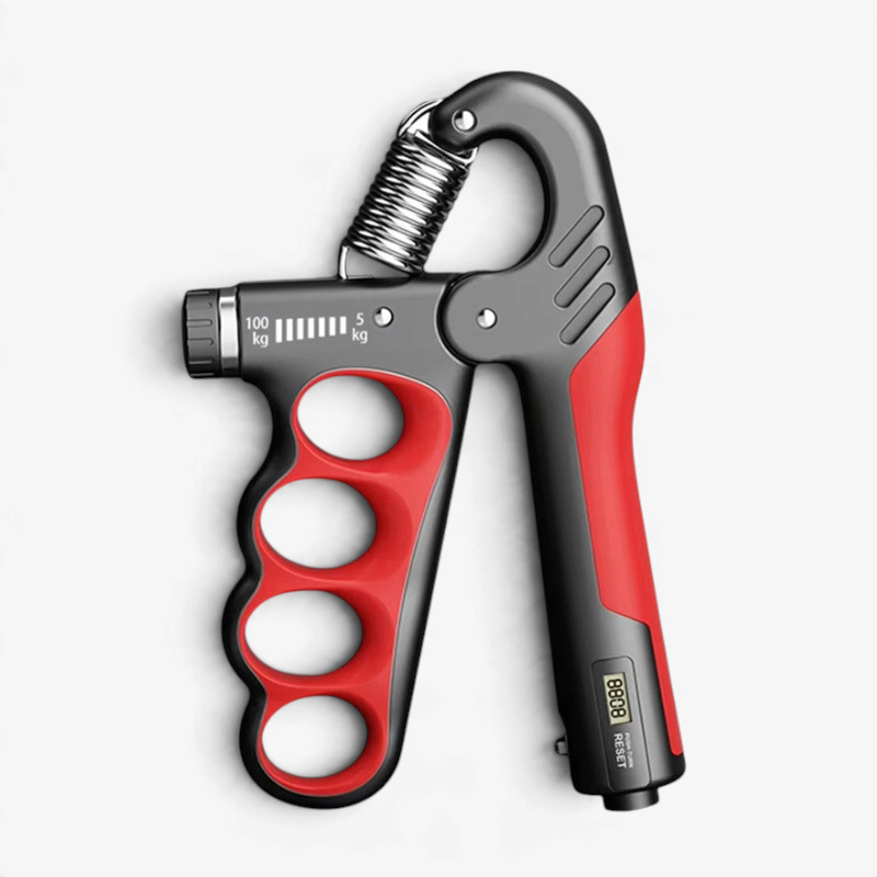 GripForge - Einstellbarer Handgriff-Stärker mit mechanischem Wiederholungszähler