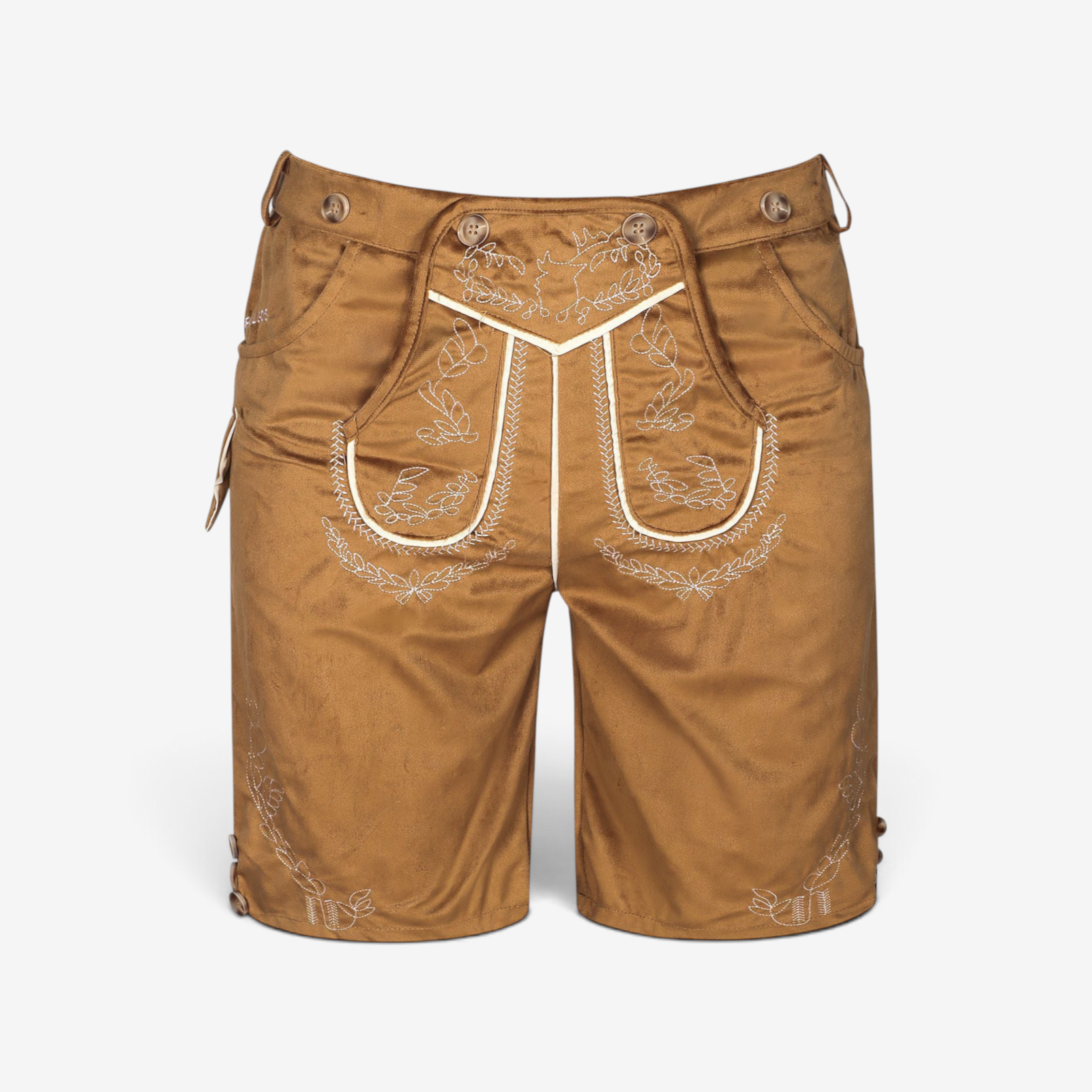 Herren Trachtenhose mit Besticktem Hosenlatz
