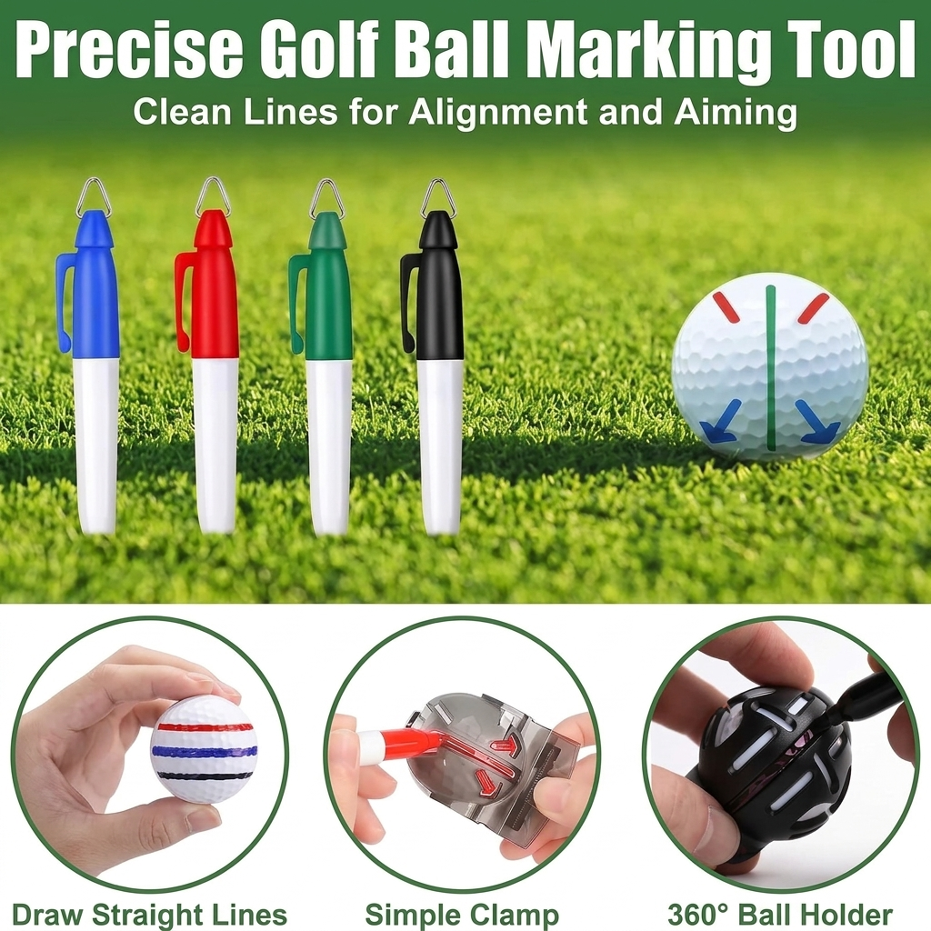 TeeCaddy - Golf-Adventskalender mit 24-teiligen Golfzubehör-Set