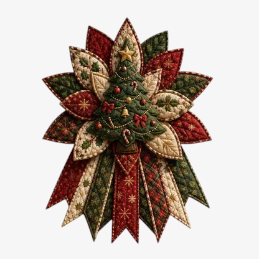 Wreathcraft - DIY Weihnachtskranz Nähset für die Tür