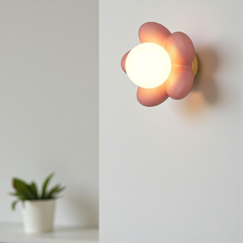 Mondia - LED-Wandleuchte Blumenform