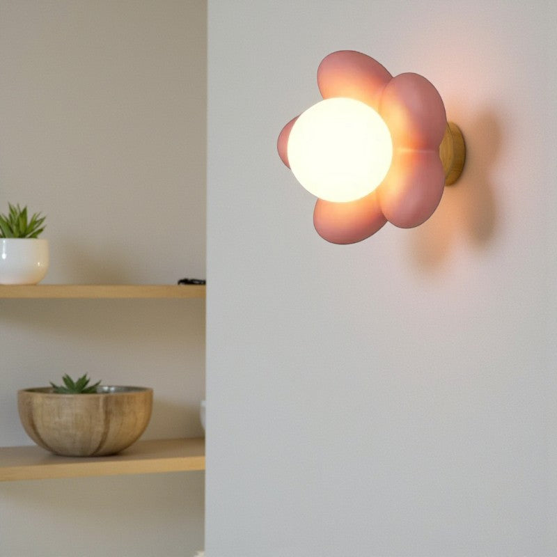 Mondia - LED-Wandleuchte Blumenform