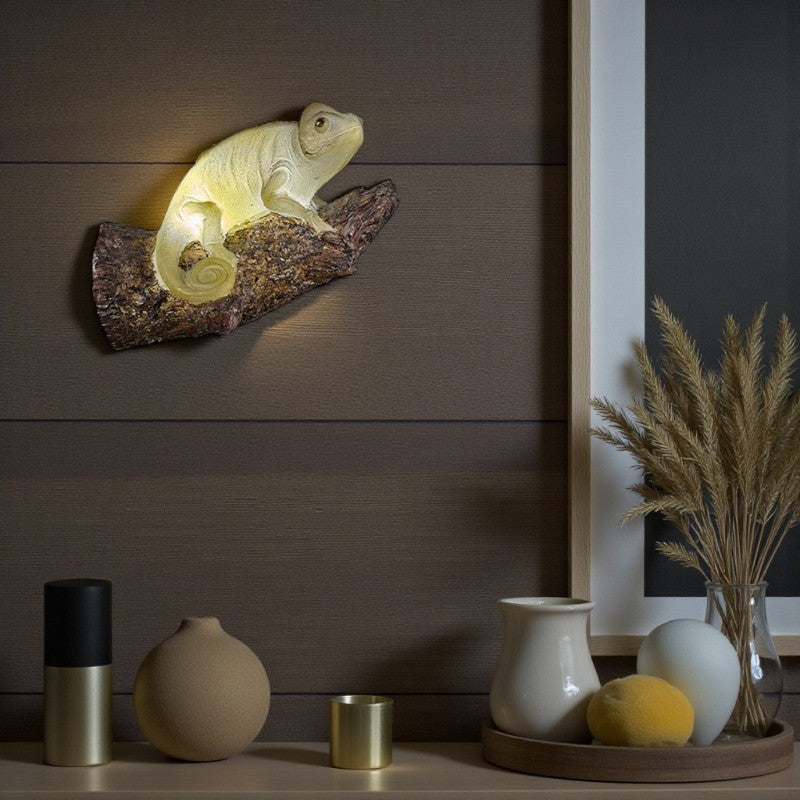 Art-Deco - LED-Wandleuchte mit Tiermotiven