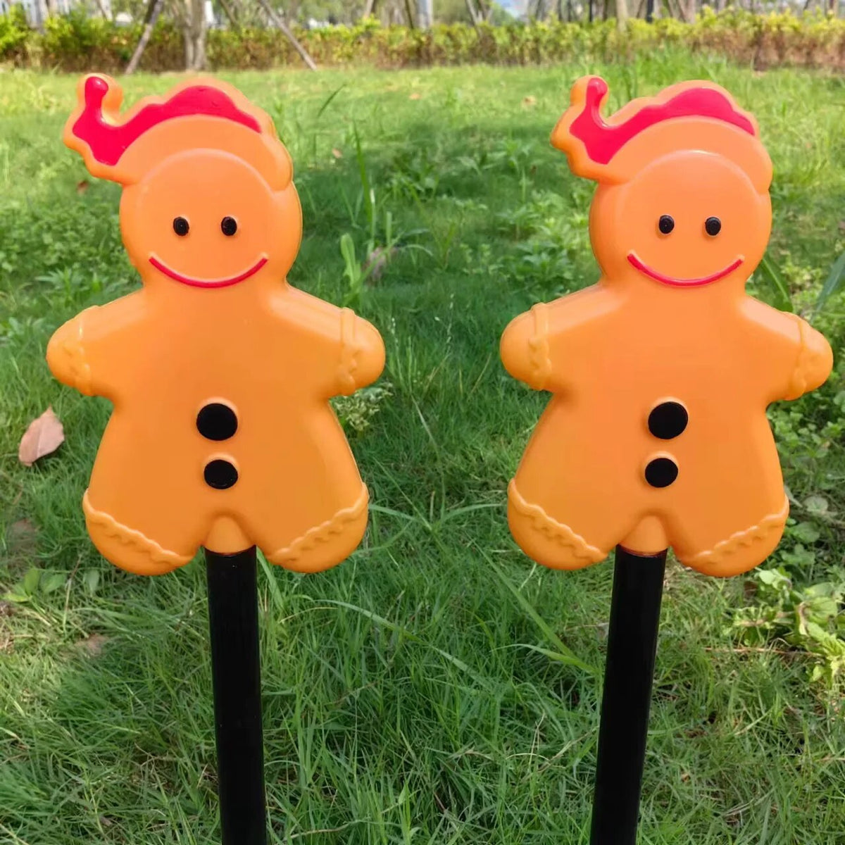 GingerBeam - LED Gartenstecker mit Lebkuchendesign