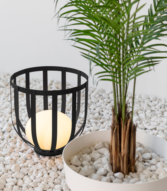 Glamora - Gartenleuchte mit Blumenkasten IP65