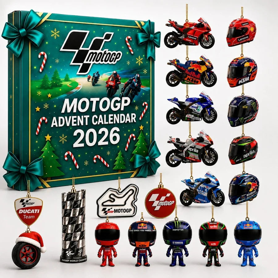 Trackrider – Motorsport-Adventskalender mit 24 Motorrad- und Rennszenen