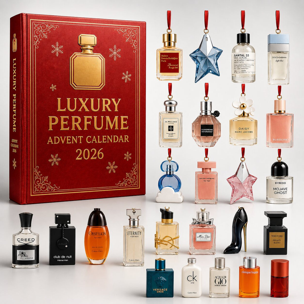 Scentember - Adventskalender mit Parfüm- und Flakondesign