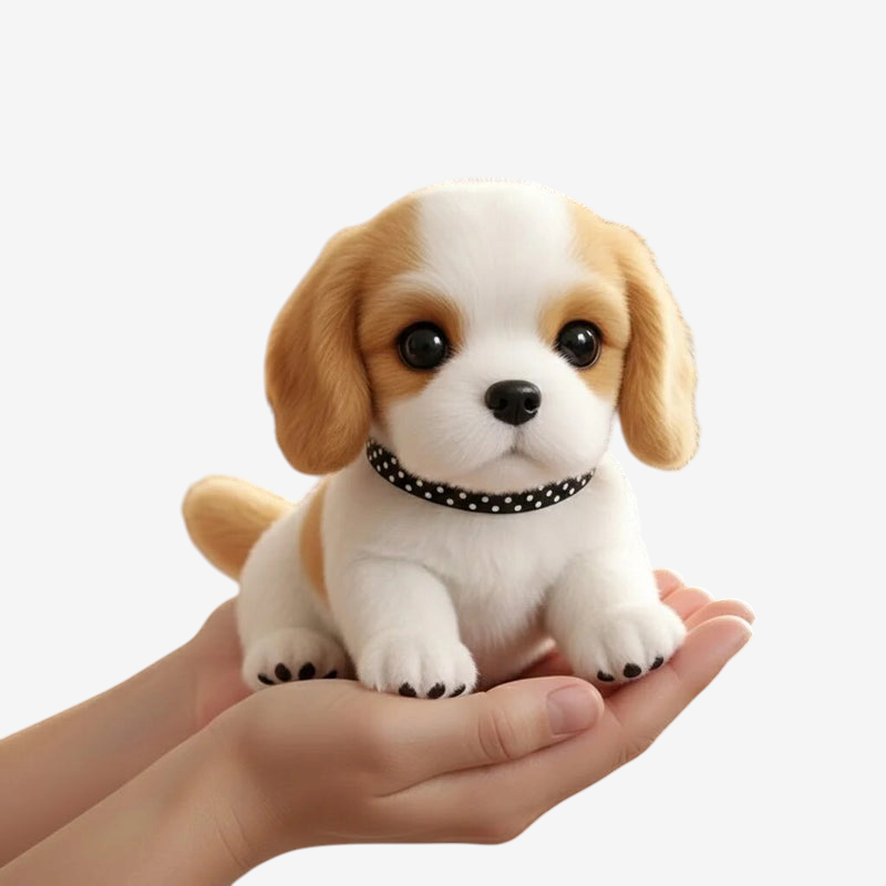PawTactix - Interaktiver Plüschhund mit Berührungsaktivierter Bewegung und Bellen