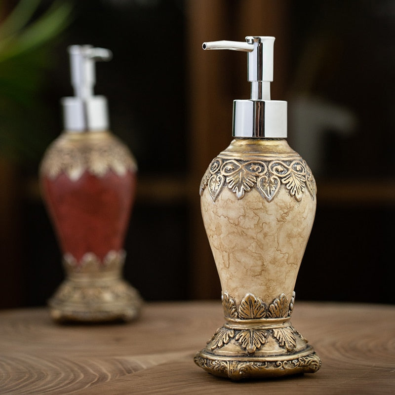Seifenspender - Retro Seifenspender elegant für Bad &