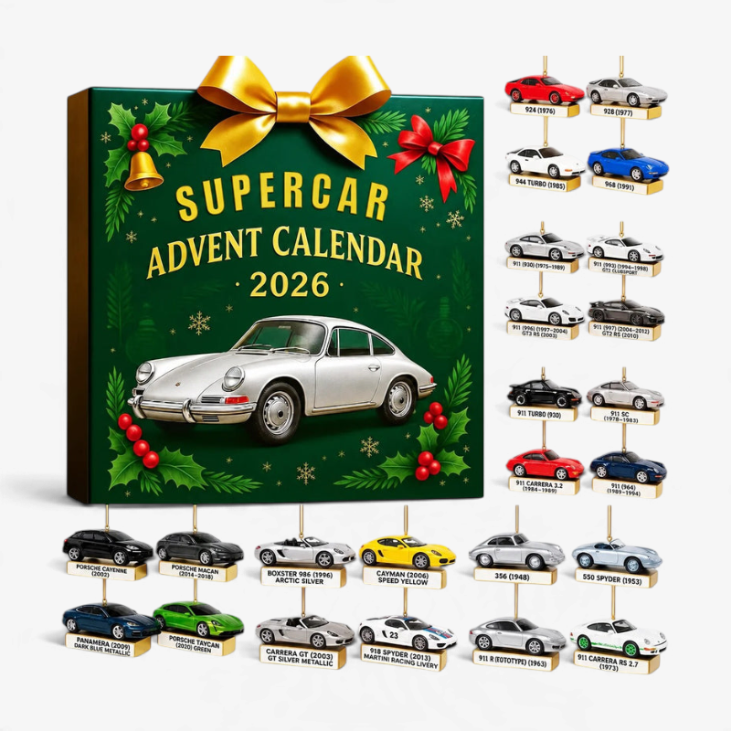 VeloRex - Adventskalender mit 24 Superauto-Miniaturen