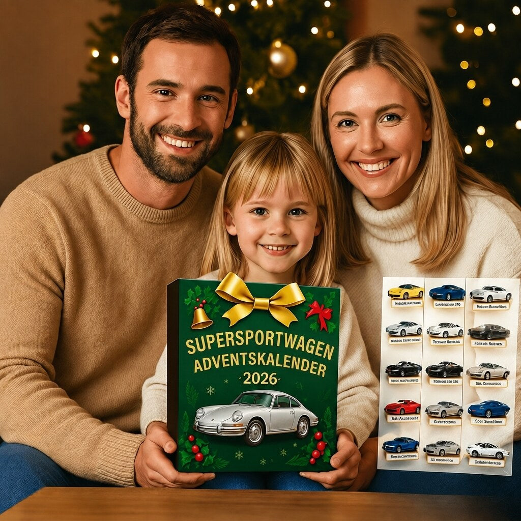 VeloRex - Adventskalender mit 24 Superauto-Miniaturen