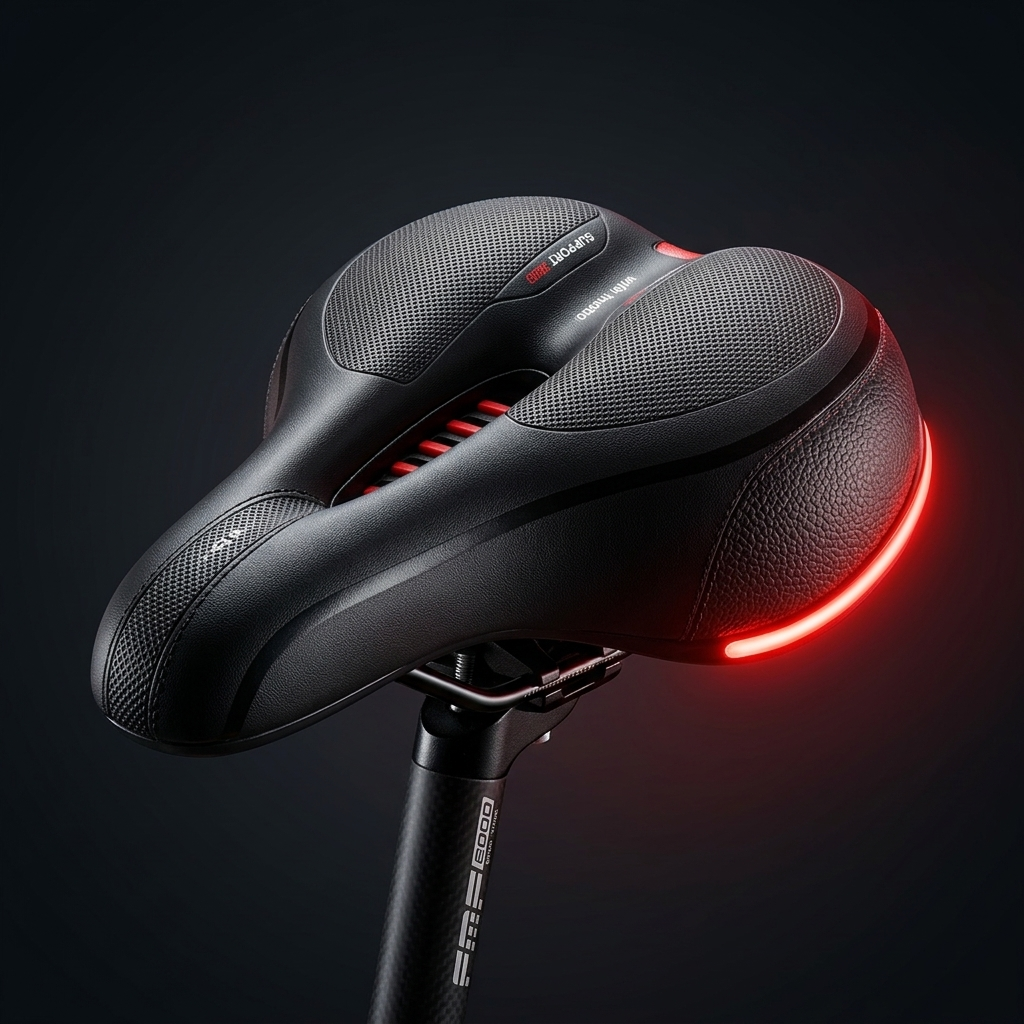 Velocush – Atmungsaktiver Fahrradsattel mit Lochdesign
