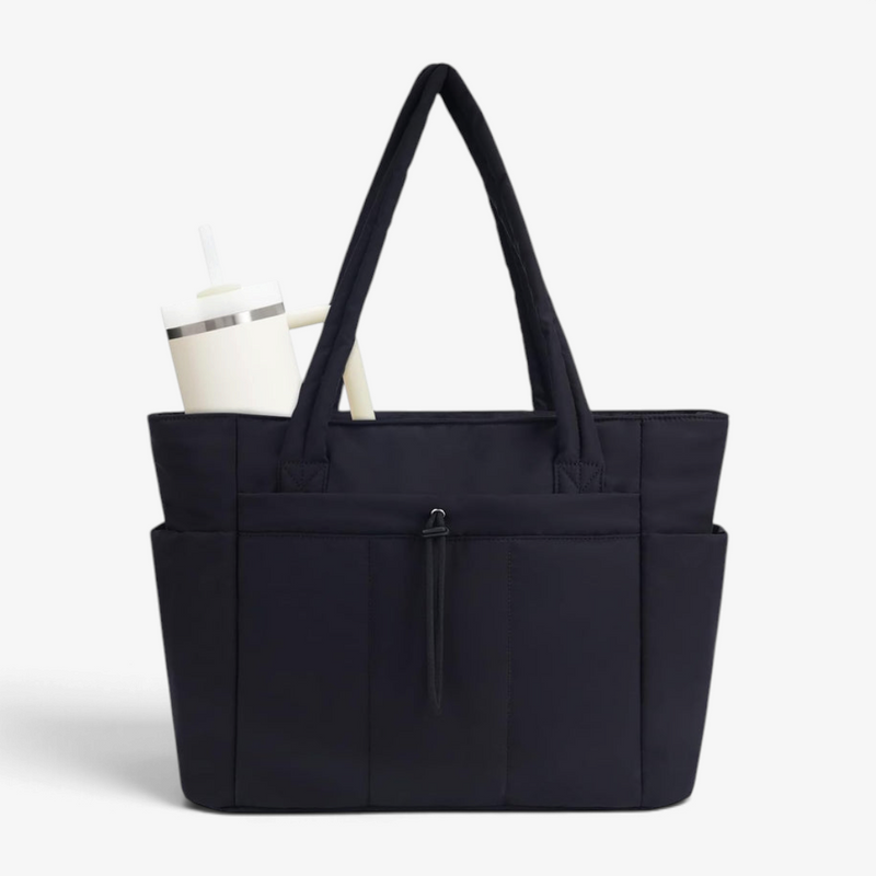 ToteCarry - Gestepptes Tote Bag mit Gepolstertem Laptopfach