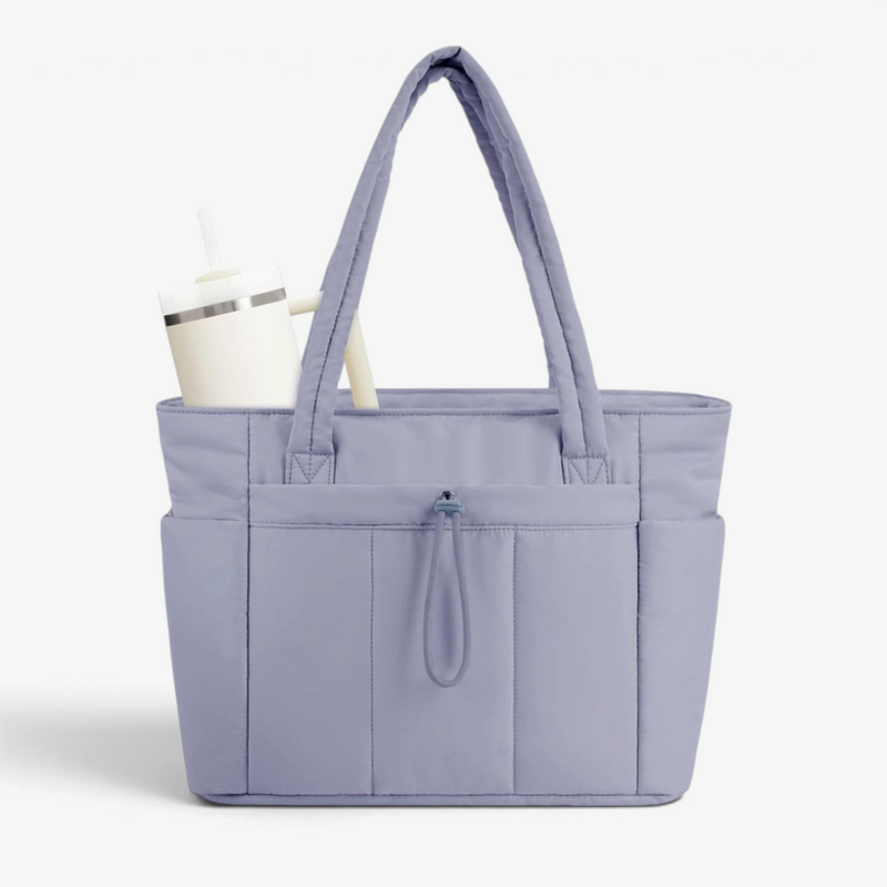 ToteCarry - Gestepptes Tote Bag mit Gepolstertem Laptopfach