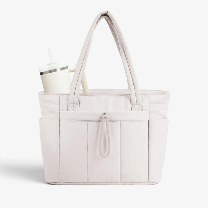 ToteCarry - Gestepptes Tote Bag mit Gepolstertem Laptopfach