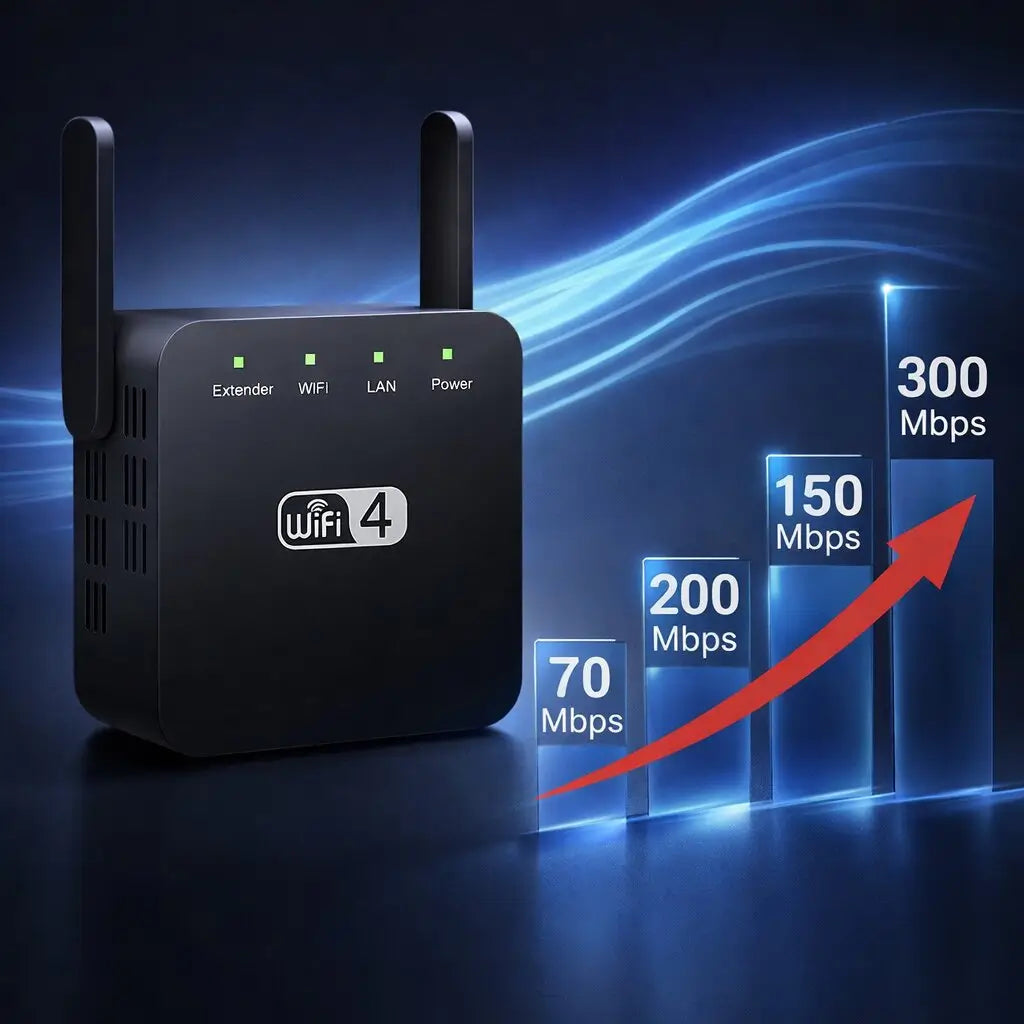 SignalNest - WLAN-Signalverstärker und Repeater mit Dual-Antennen